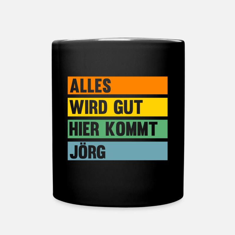 Jorg - Tasse einfarbig - Schwarz
