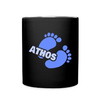 Baby Athos - Tasse einfarbig - Schwarz - Vorne