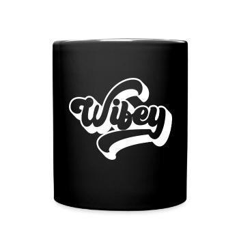 Cool Wifey Matching Couple Wedding Party Mariage - Mug uni - noir - Devant