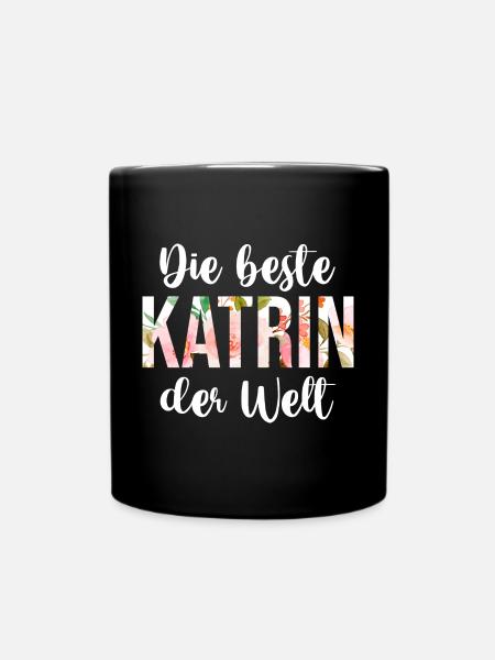 Katrin - Tasse einfarbig - Schwarz