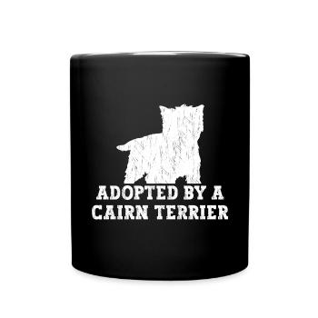 Cairn Terrier Chien - Mug uni - noir - Devant