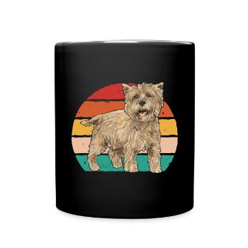 Cairn Terrier Chien - Mug uni - noir - Devant