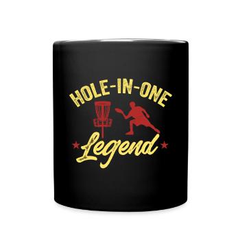 Discgolf Disc Golf Frisbee - Mug uni - noir - Devant
