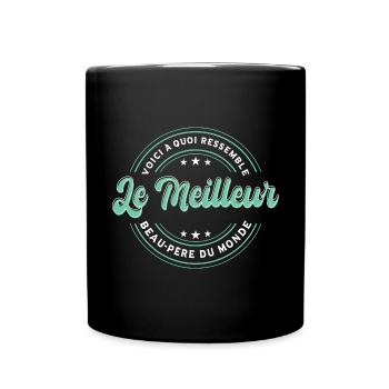 Le Meilleur Beau-Père Du Monde - Mug uni - noir - Devant