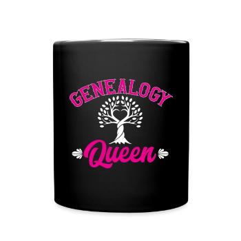 Généalogie Généalogie Généalogiste - Mug uni - noir - Devant