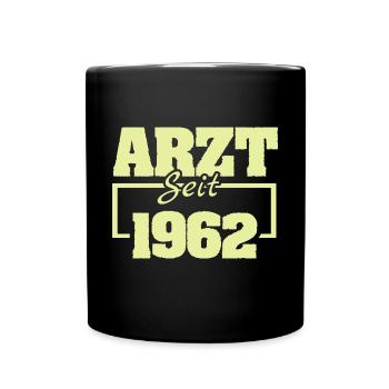 1962 - Tasse einfarbig - Schwarz - Vorne