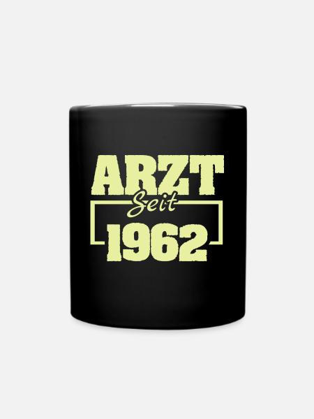 1962 - Tasse einfarbig - Schwarz