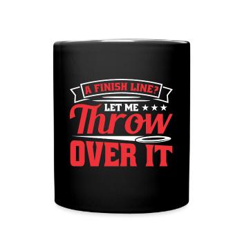 Discus Throw Discus Thrower Athletics Discus - Full Colour Mug - black - Front