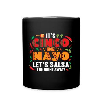 Cinco De Mayo 5 De Mayo Viva Mexico Cadeau - Mug uni - noir - Devant