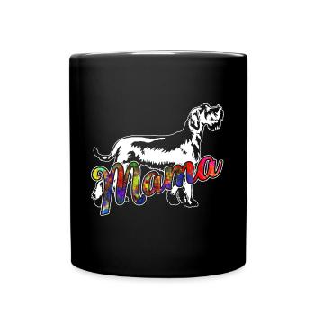 Schnauzer Schnauzer Mama - Full Colour Mug - black - Front