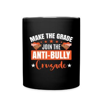 Together Against Bullying Apparel - Full Colour Mug - black - Front