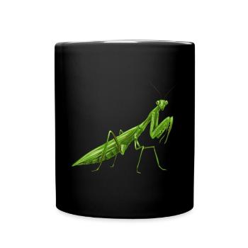 Mante religieuse, collectionneur d’insectes, entomologiste - Mug uni - noir - Devant