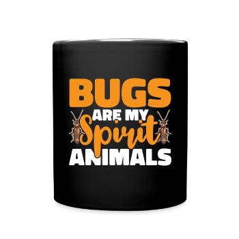 Collectionneur d’insectes Insectes, Amateur de coléoptères, Entomologiste - Mug uni - noir - Devant