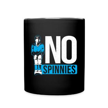 No Spinnies Table Soccer Player Foosball - Tasse einfarbig - Schwarz - Vorne