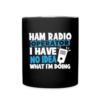 Opérateur radio amateur amateur Anten - Mug uni - noir - Devant