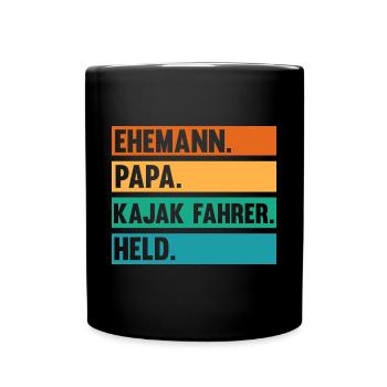 Schullehrerin Lehrerin - Tasse einfarbig - Schwarz - Vorne