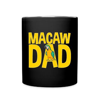 Gelbbrustara Papagei Blue And Yellow Macaw - Tasse einfarbig - Schwarz - Vorne