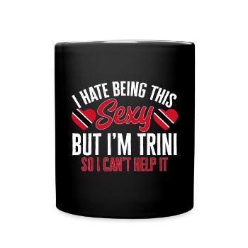 Trinidad and Tobago flag - Full Colour Mug - black - Front