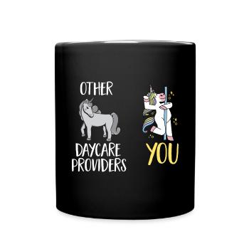 Childcare Teacher Educator - Full Colour Mug - black - Front
