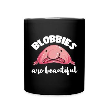 Blob fish - Full Colour Mug - black - Front