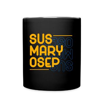 Sus Mary Osep Design für stolze Pinoys - Tasse einfarbig - Schwarz - Vorne
