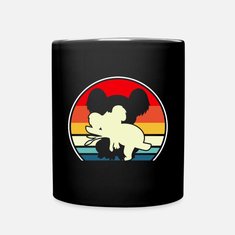 Koala - Tasse einfarbig - Schwarz