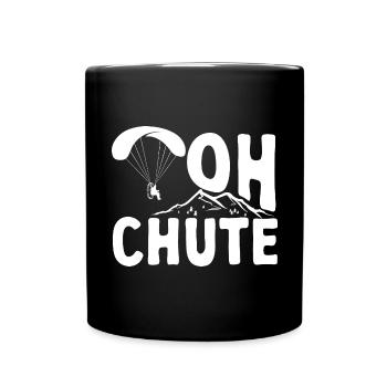 Paramoteur Parapente motorisé - Mug uni - noir - Devant