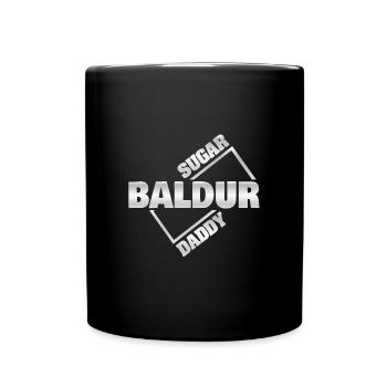 Sugar für Baldur Sugardaddy Daddy - Tasse einfarbig - Schwarz - Vorne