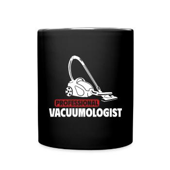 Aide domestique, femme de ménage, femme de ménage - Mug uni - noir - Devant