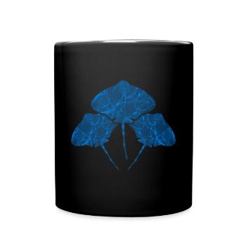 Mantarochen Aquarium Mantarochen Liebhaber - Tasse einfarbig - Schwarz - Vorne