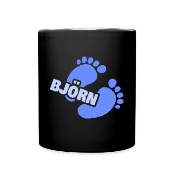 Baby Björn - Tasse einfarbig - Schwarz - Vorne