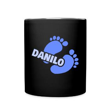 Naissance de Danilo - Mug uni - noir - Devant