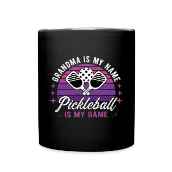Pickle Ball Pickleball - Mug uni - noir - Devant