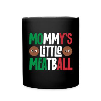 Boulettes de viande Italie Cuisine italienne - Mug uni - noir - Devant