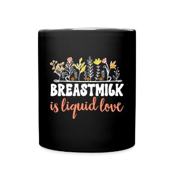 Lactation Consultant IBCLC - Full Colour Mug - black - Front