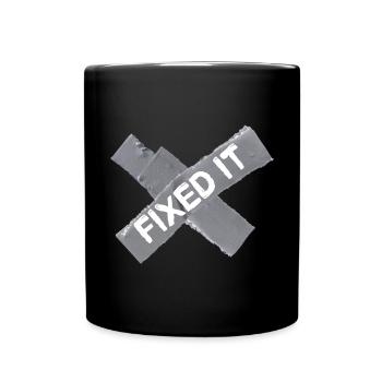 Duct Tape Duct Tape Artisan Masking Tape - Full Colour Mug - black - Front