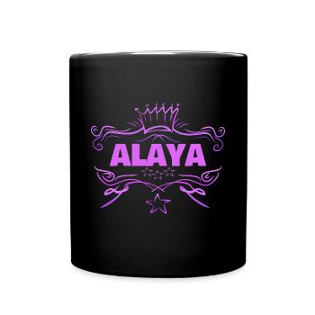 Baby Alaya - Full Colour Mug - black - Front