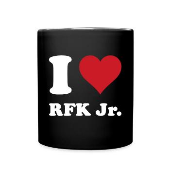 I Heart RFK JR - Full Colour Mug - black - Front