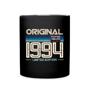 30ème Anniversaire 1994 Vintage Rétro Vintage - Mug uni - noir - Devant