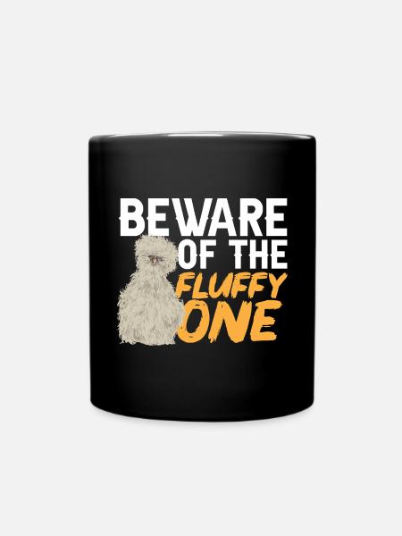 Seidenhuhn Silkie Chicken - Tasse einfarbig - Schwarz