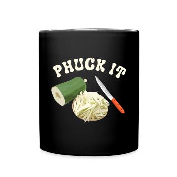Funny Phuck It Laotian Cuisine - Full Colour Mug - black - Front