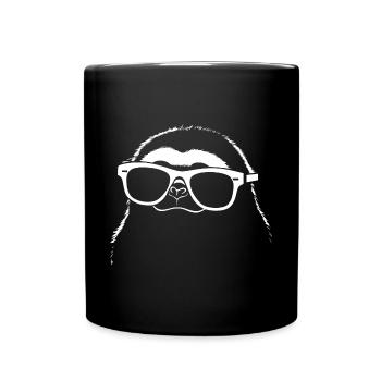 Paresseux Anime Paresseux Manga Paresseux Lunettes de soleil - Mug uni - noir - Devant