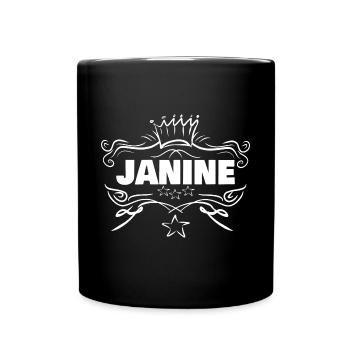 Baby Janine - Full Colour Mug - black - Front