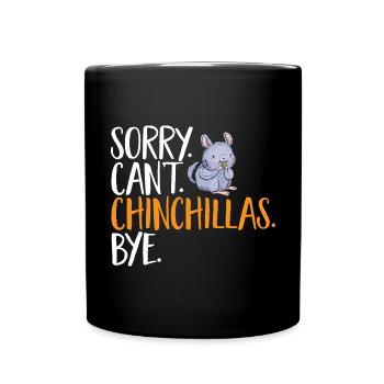 Chinchilla - Full Colour Mug - black - Front