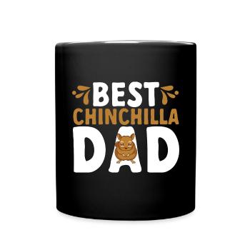 Chinchilla - Tasse einfarbig - Schwarz - Vorne