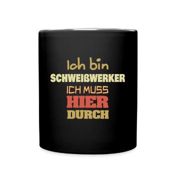 Welder - Full Colour Mug - black - Front