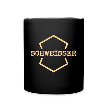 Soudeur de travail - Mug uni - noir - Devant