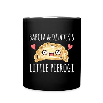 Polish Food Pierogi - Full Colour Mug - black - Front