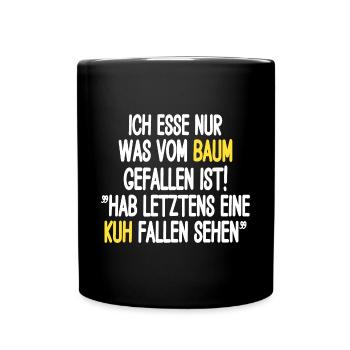 flMeat Lover Dicton Carniste Fanatique De Viande - Mug uni - noir - Devant