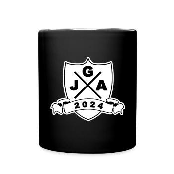 JGA 2024 Wappen - Tasse einfarbig - Schwarz - Vorne